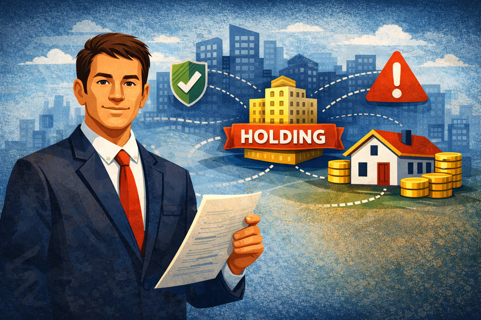 Holding para Empresários: Vantagens e Cuidados